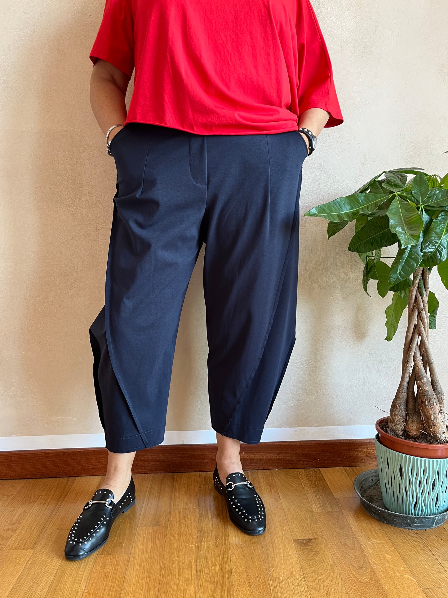 Pantalone Wendy Balloon Blu