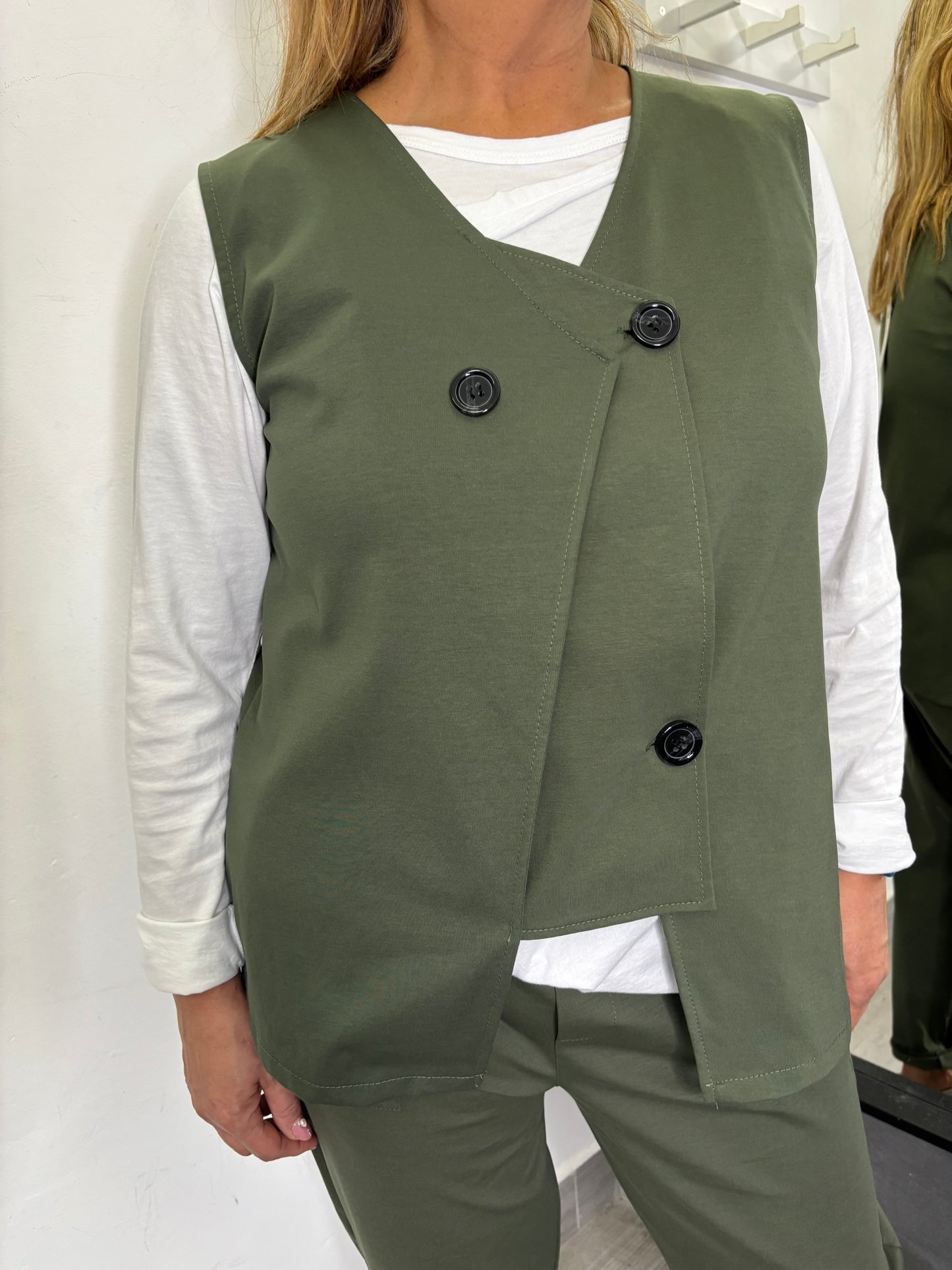 Gilet 158C Ely Verde