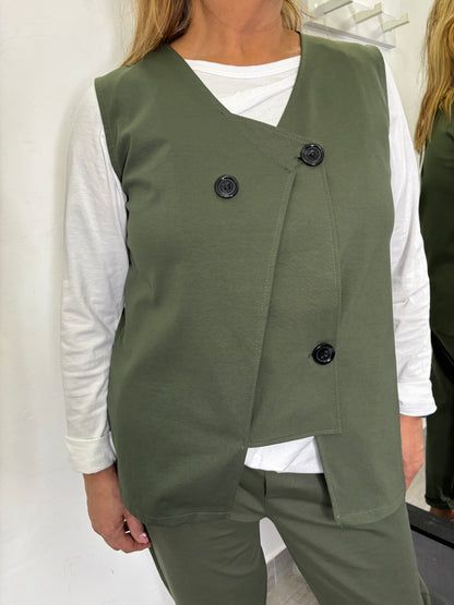 Gilet 158C Ely Verde