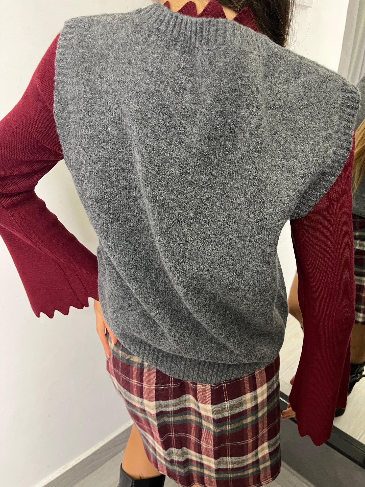 Gilet Fiocchetti Grigio