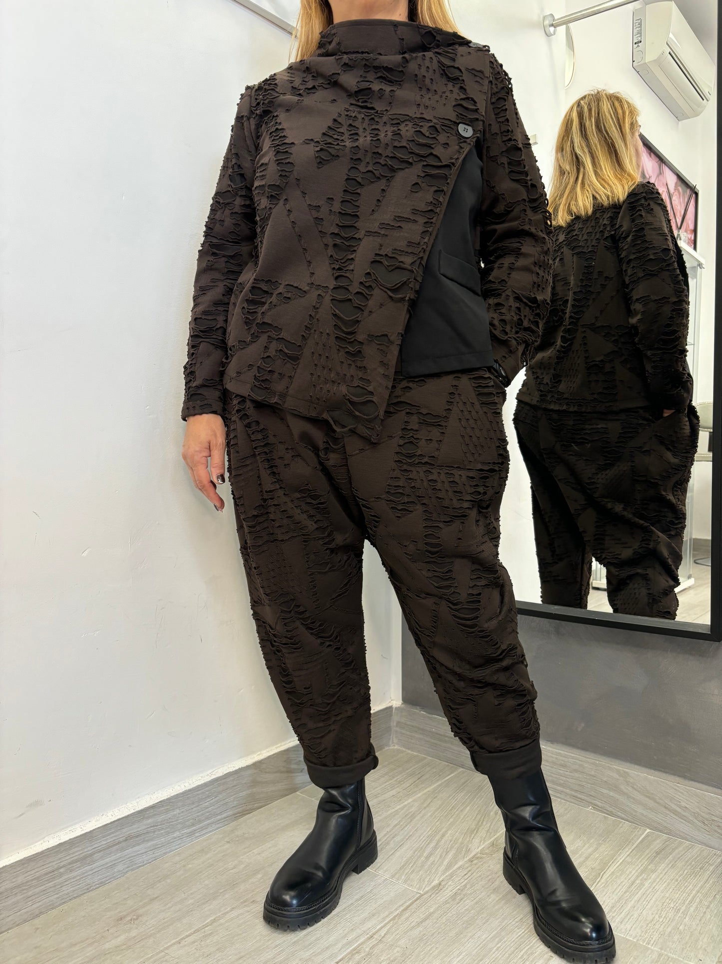 Pantalone Sun Adele Marrone