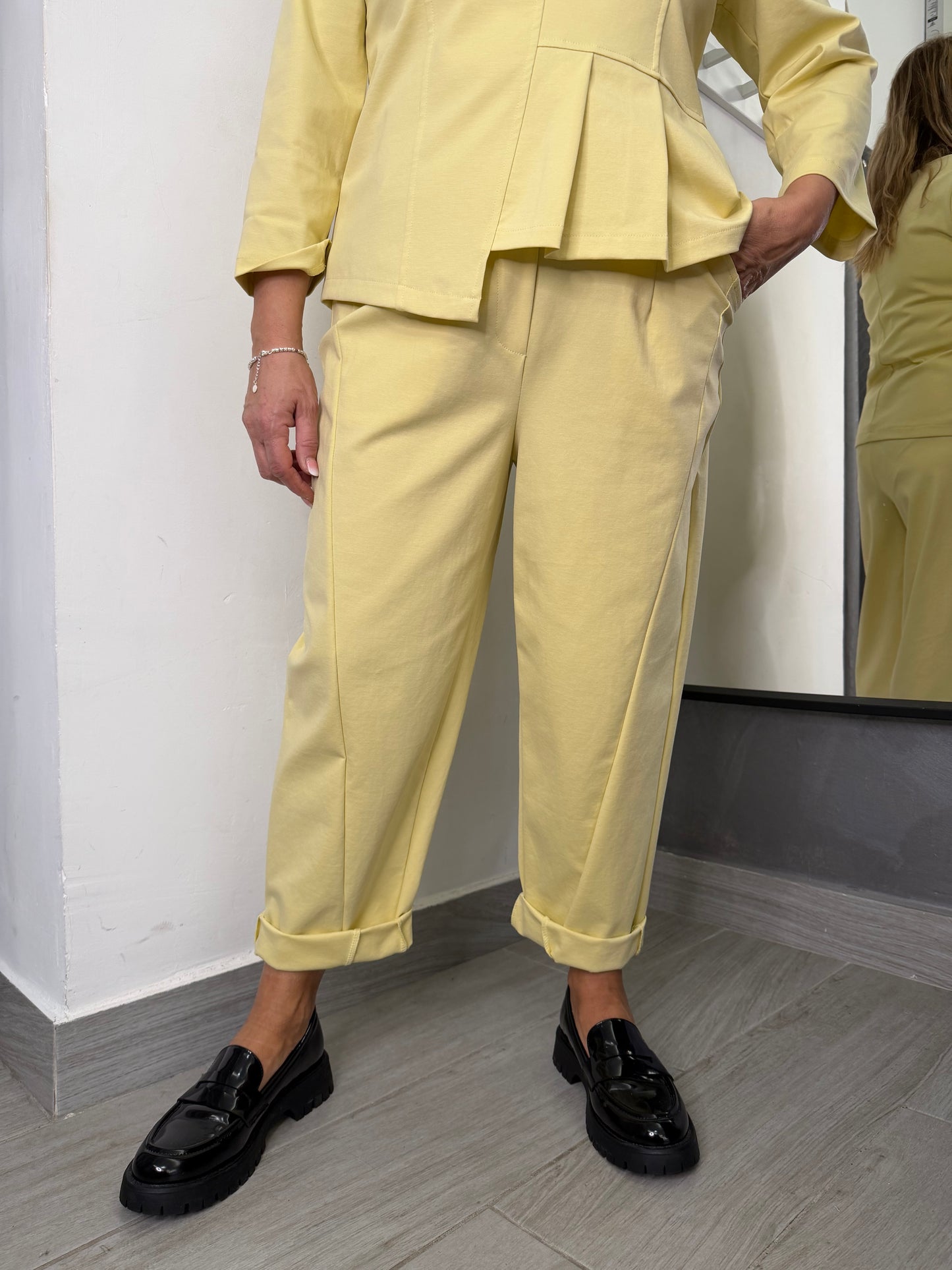 Pantalone Sun Olivia Giallo