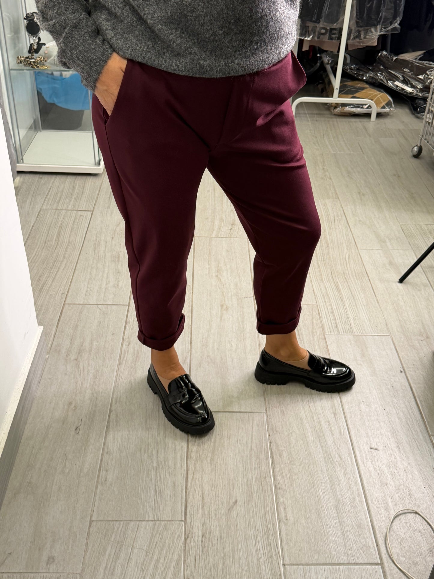Pantalone Sun Olly Burgundi