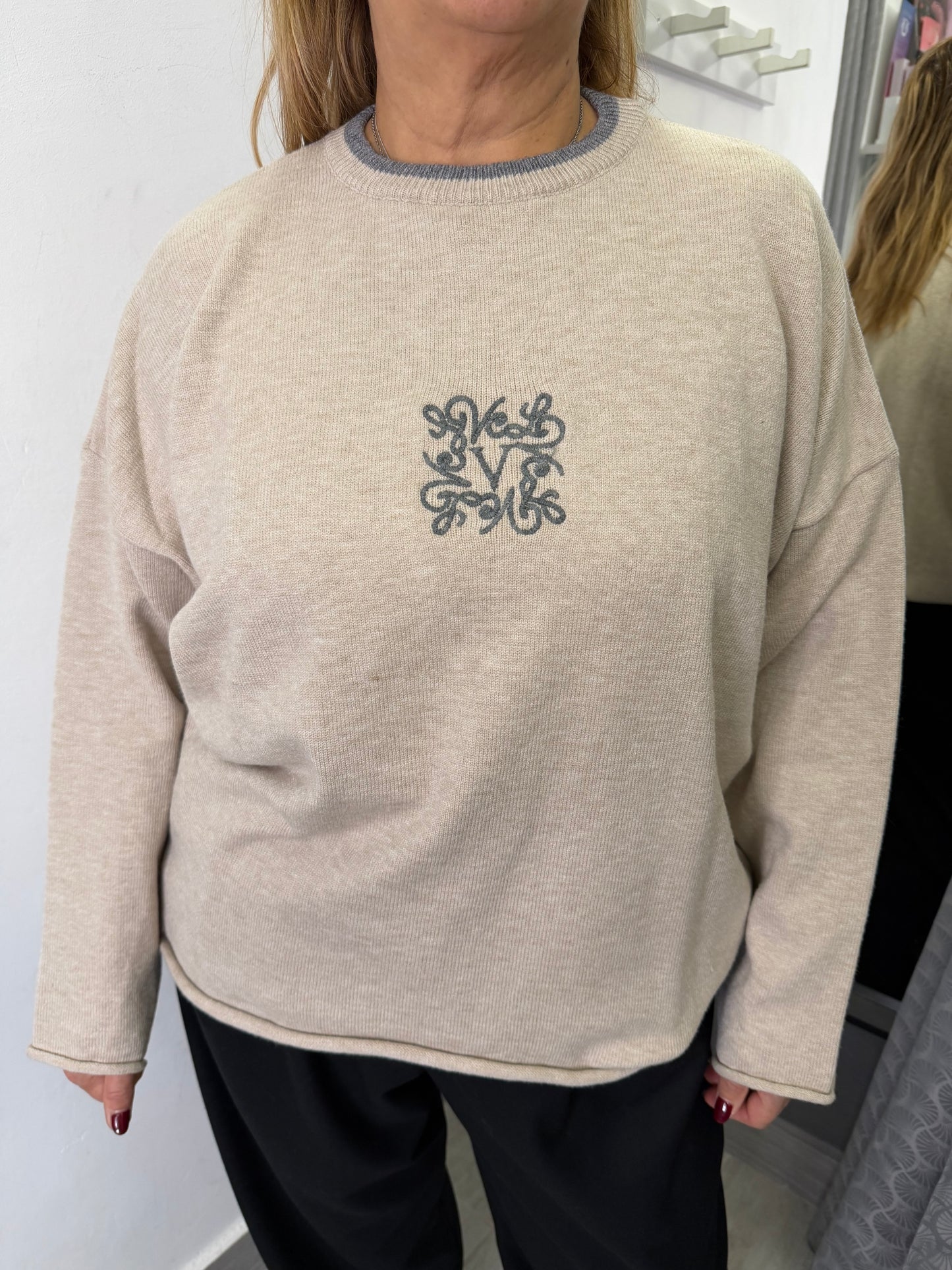 Maglione Beige Vicolo