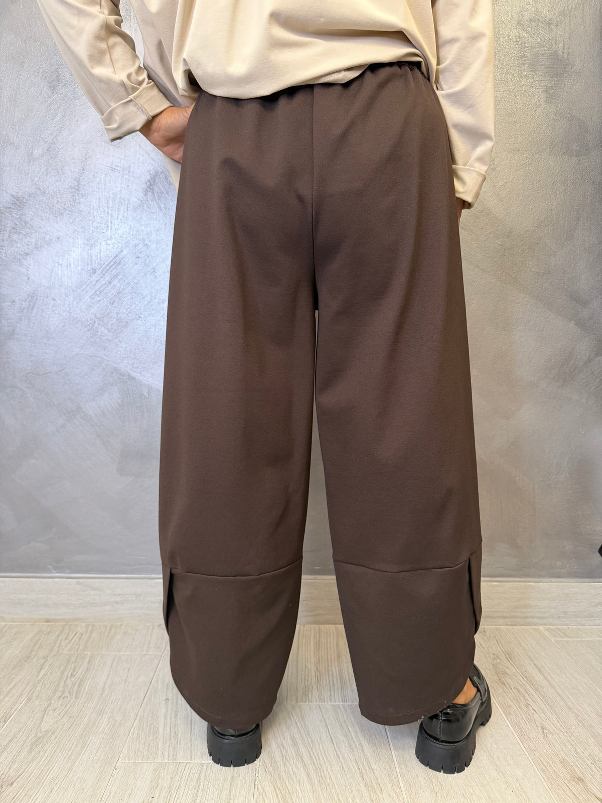 Pantalone Aléa Uni Cledy Marrone