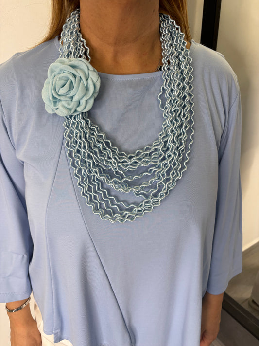 Collana Rose Celeste