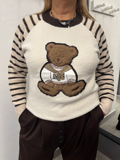 Maglione Burro Orsetto