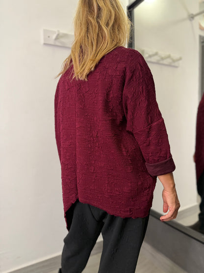 Casacca Wendy Alice Bordeaux