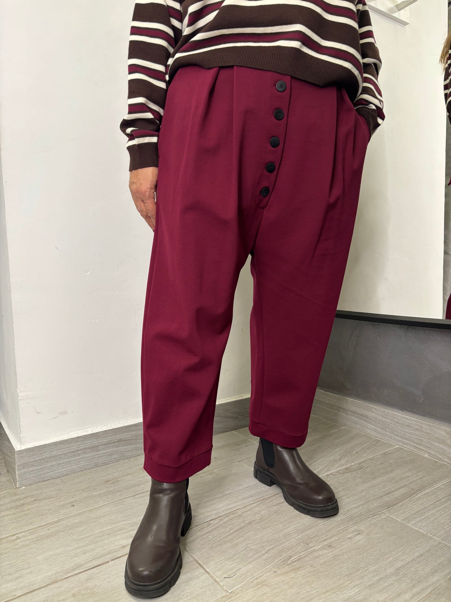 Pantalone Sun Milu’ Bordeaux
