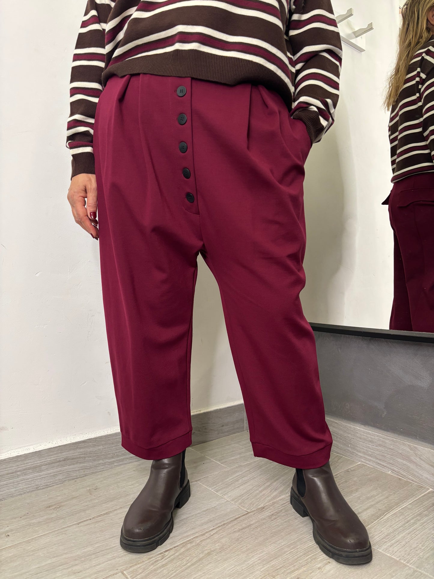 Pantalone Sun Milu’ Bordeaux
