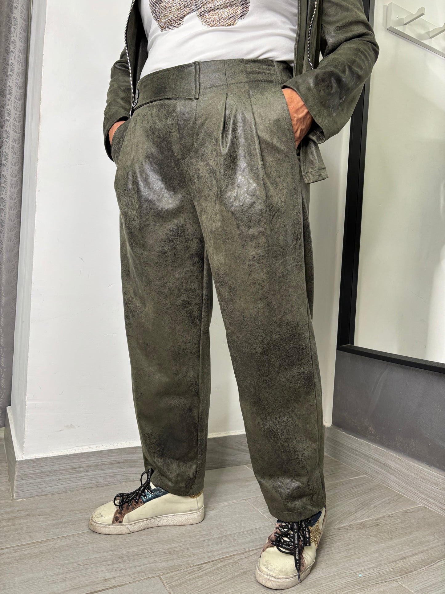 Pantalone Sun Dainetto Verde Militare