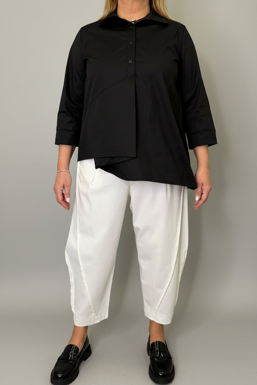 Pantalone Wendy Balloon Bianco