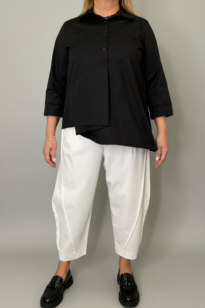 Pantalone Wendy Balloon Bianco