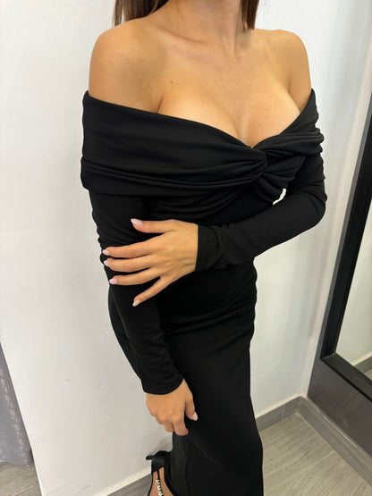 Abito Lungo Haveone Nero