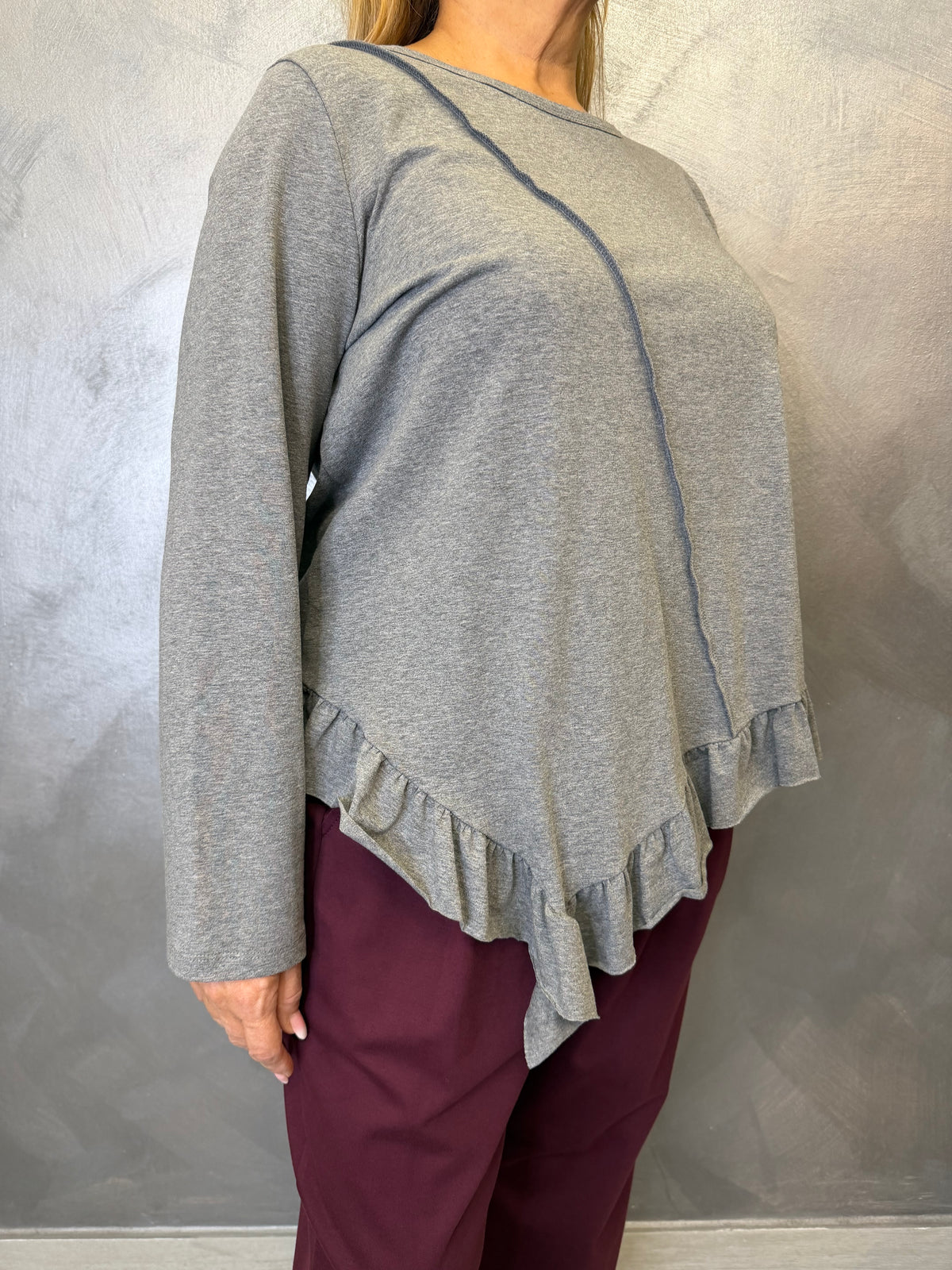 Maglia Aléa Uni Roches Grigia