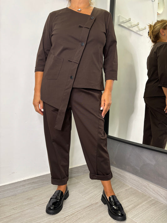 Pantalone Sun Olivia Marrone