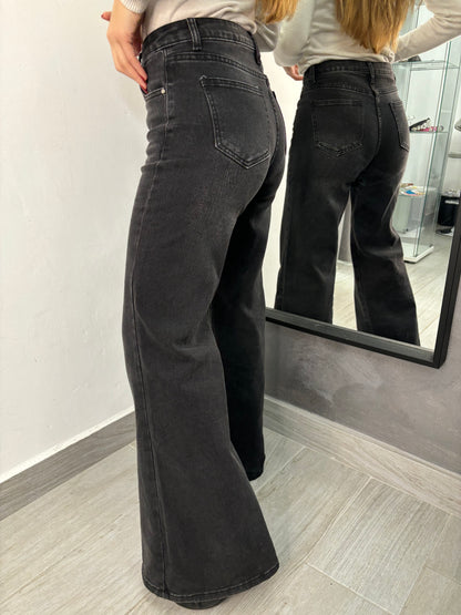 Jeans zampa larga