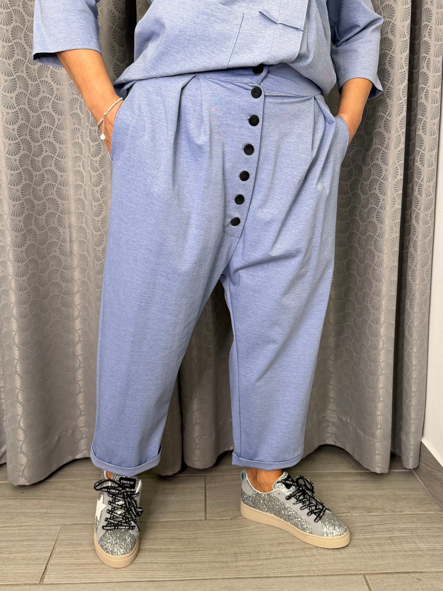 Pantalone Sun Milu’ 2.0 Azzurro