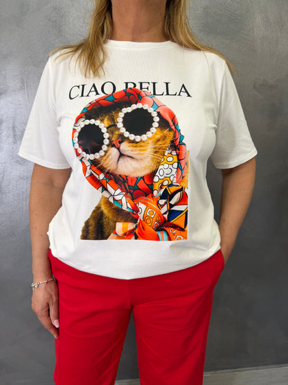 T-shirt Ciao Bella