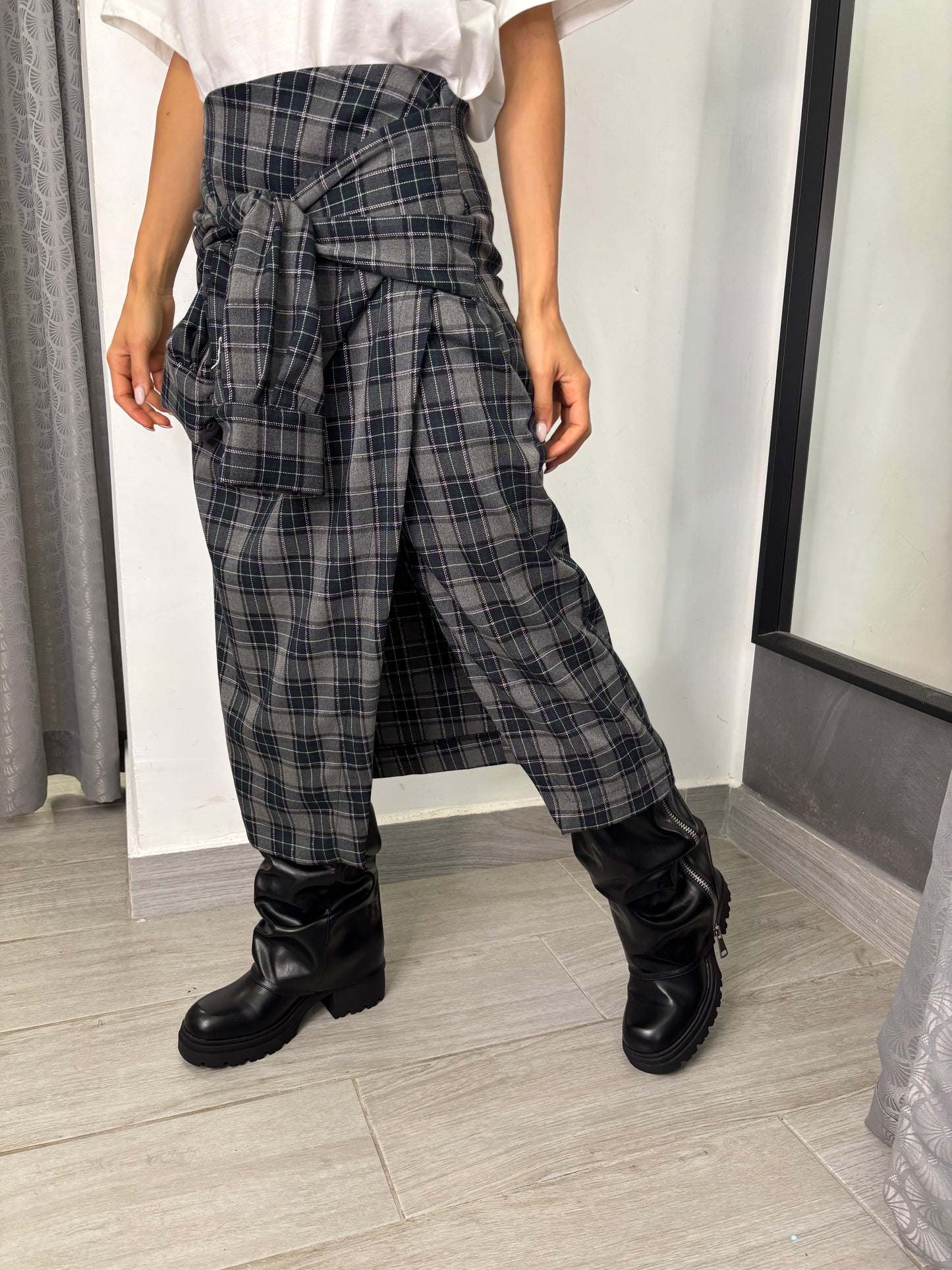 Gonna Tartan Camicia Vicolo