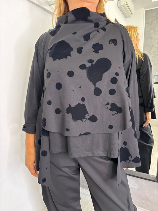 Gilet Wendy Murales Nero