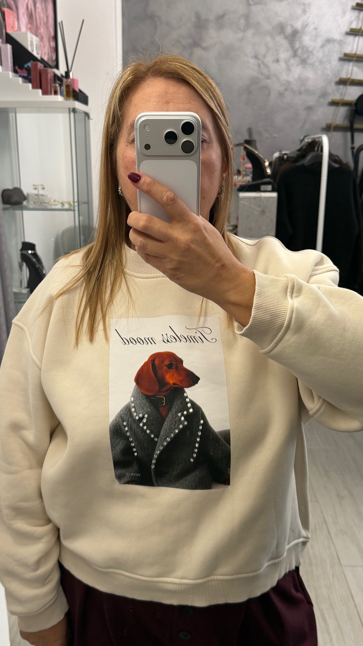 Felpa Timeless Mood Burro Vicolo