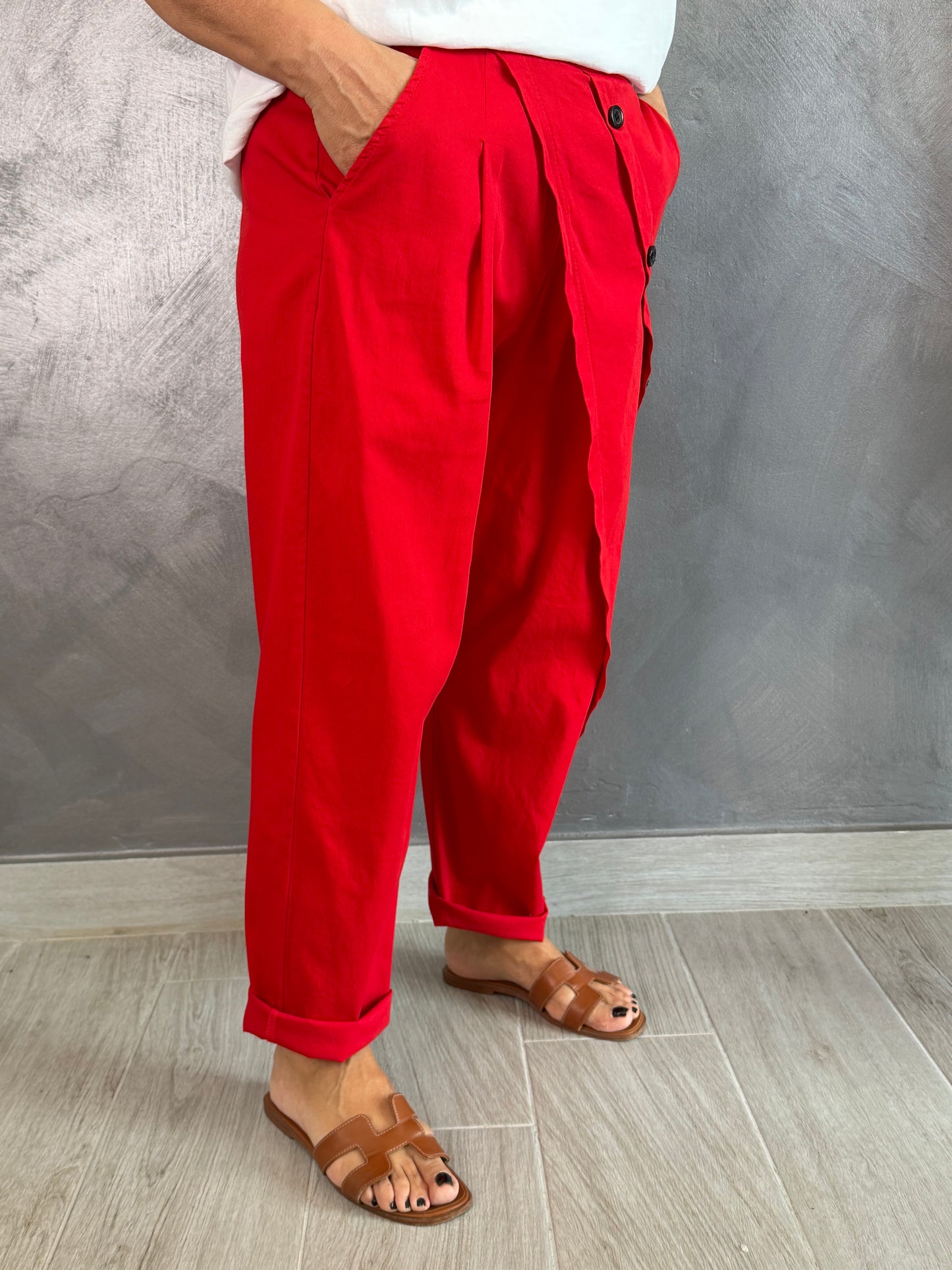 Pantalone 158C Daiana Summer Rosso