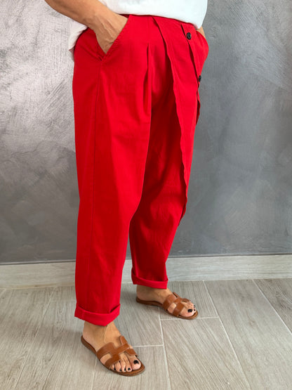 Pantalone 158C Daiana Summer Rosso
