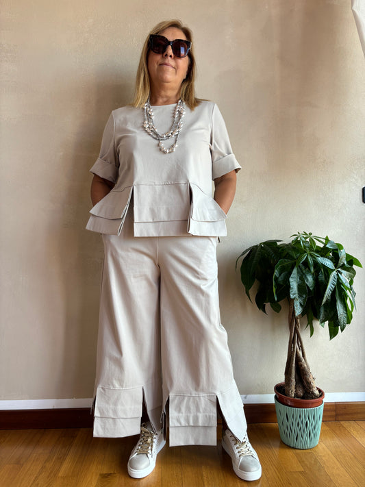 Pantalone Sun Cindy Ghiaccio