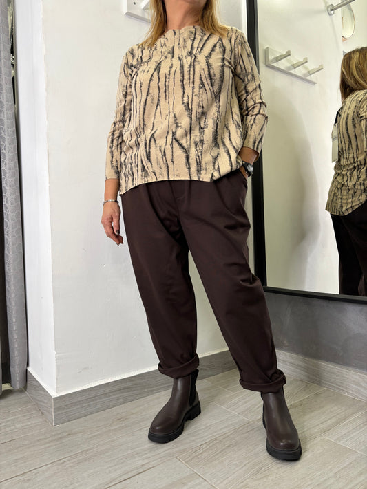 Pantalone 158C Tea Marrone