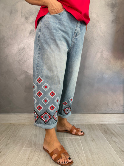 Jeans Wendy Rombi Rossi