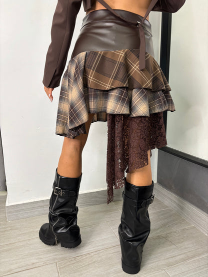 Gonna Qudri Marrone Vicolo