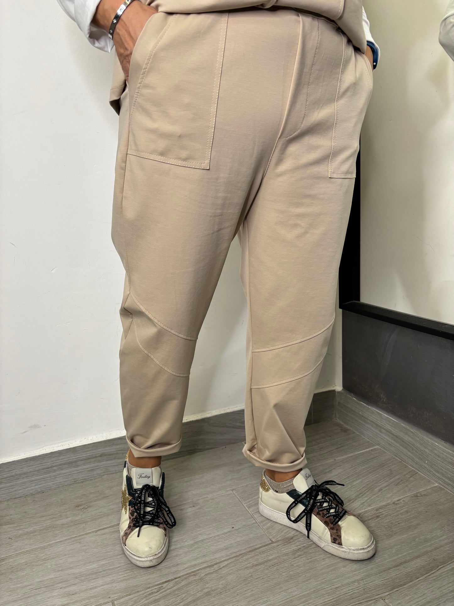 Pantalone 158C Ely Beige