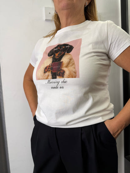 T-shirt Morning chic mode on Vicolo