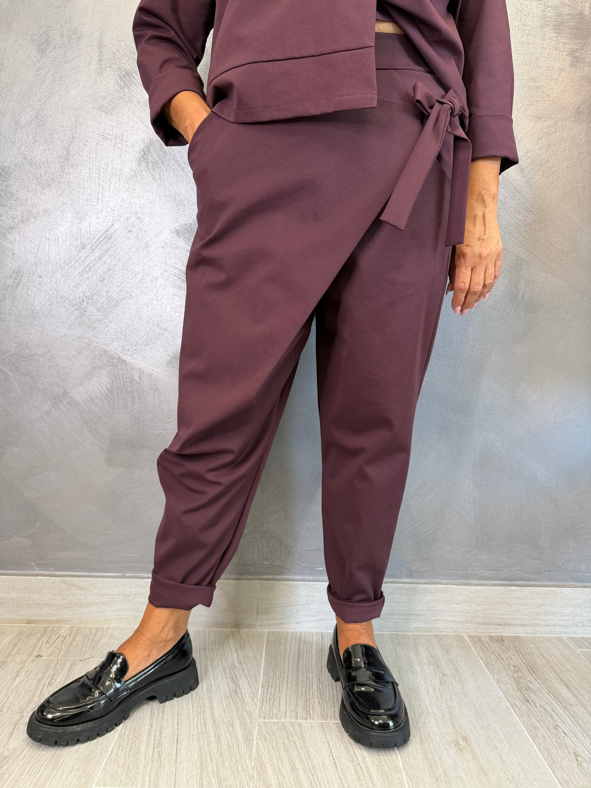 Pantalone Sun Pareo Burgundy