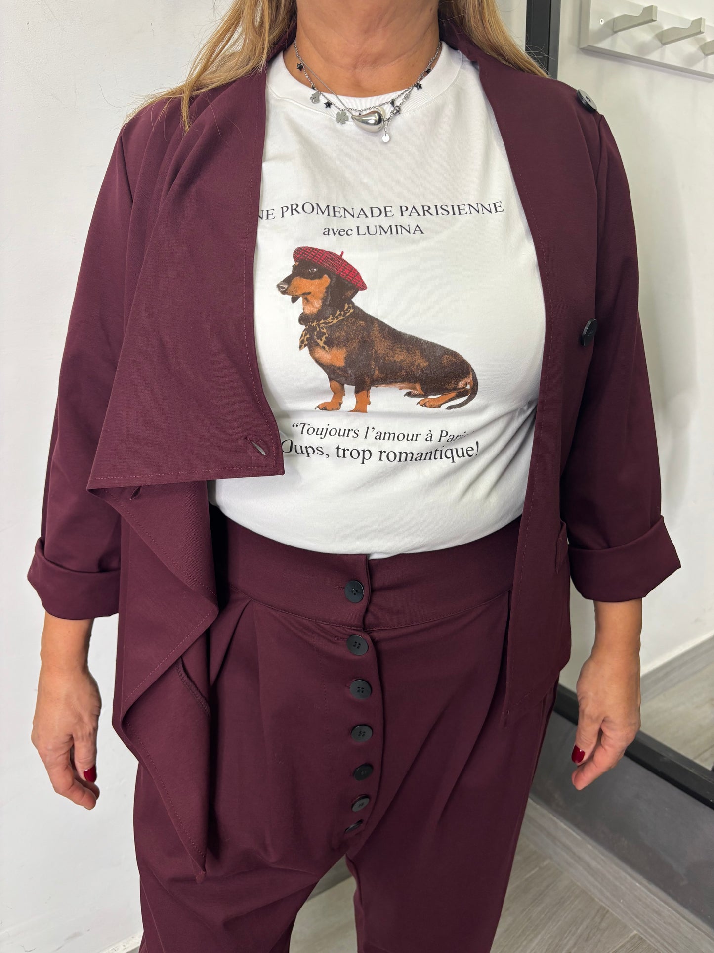 Giacca Sun Milu’ Burgundi