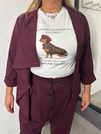 Giacca Sun Milu’ Burgundi