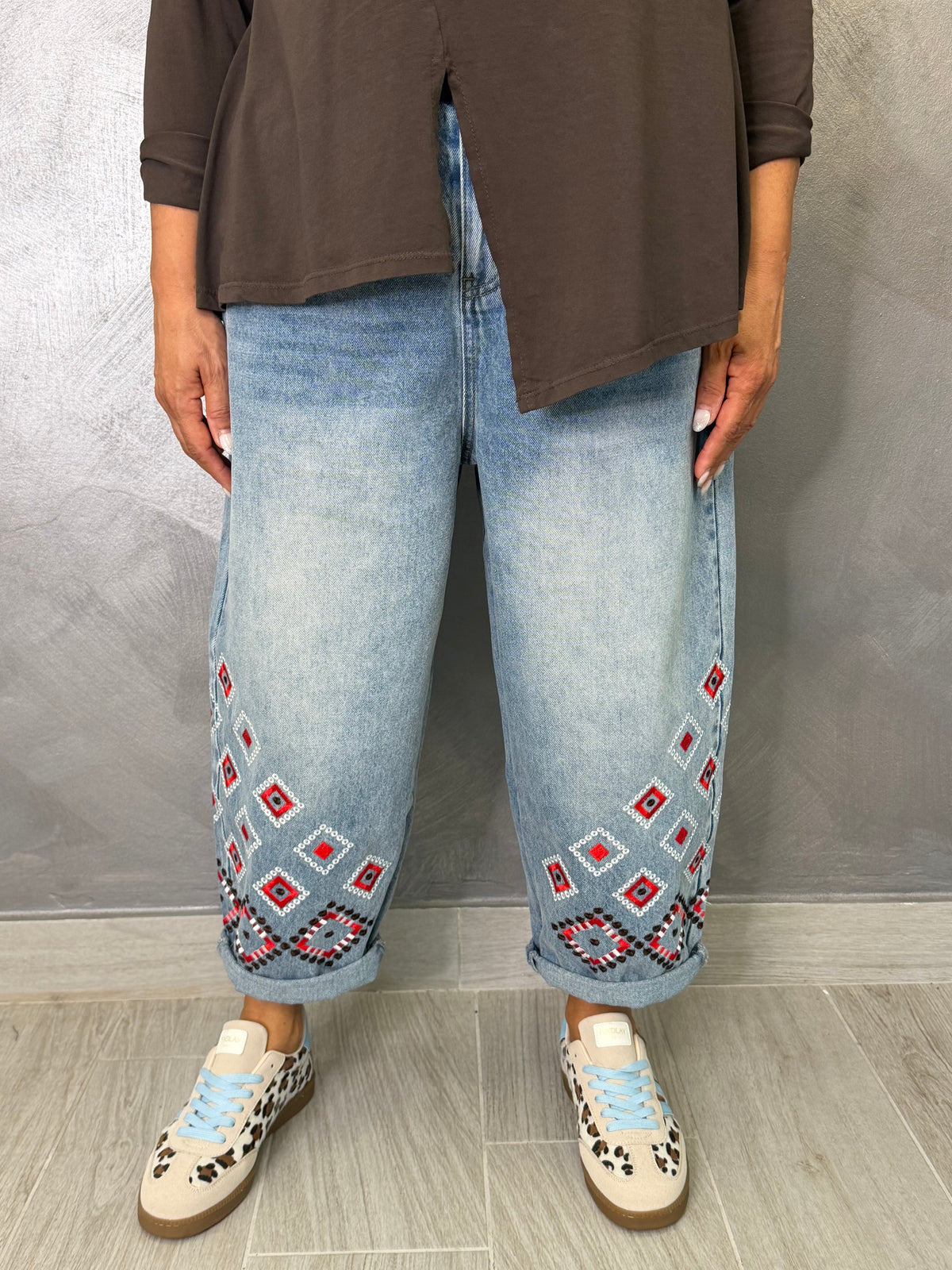 Jeans Wendy Rombi Rossi