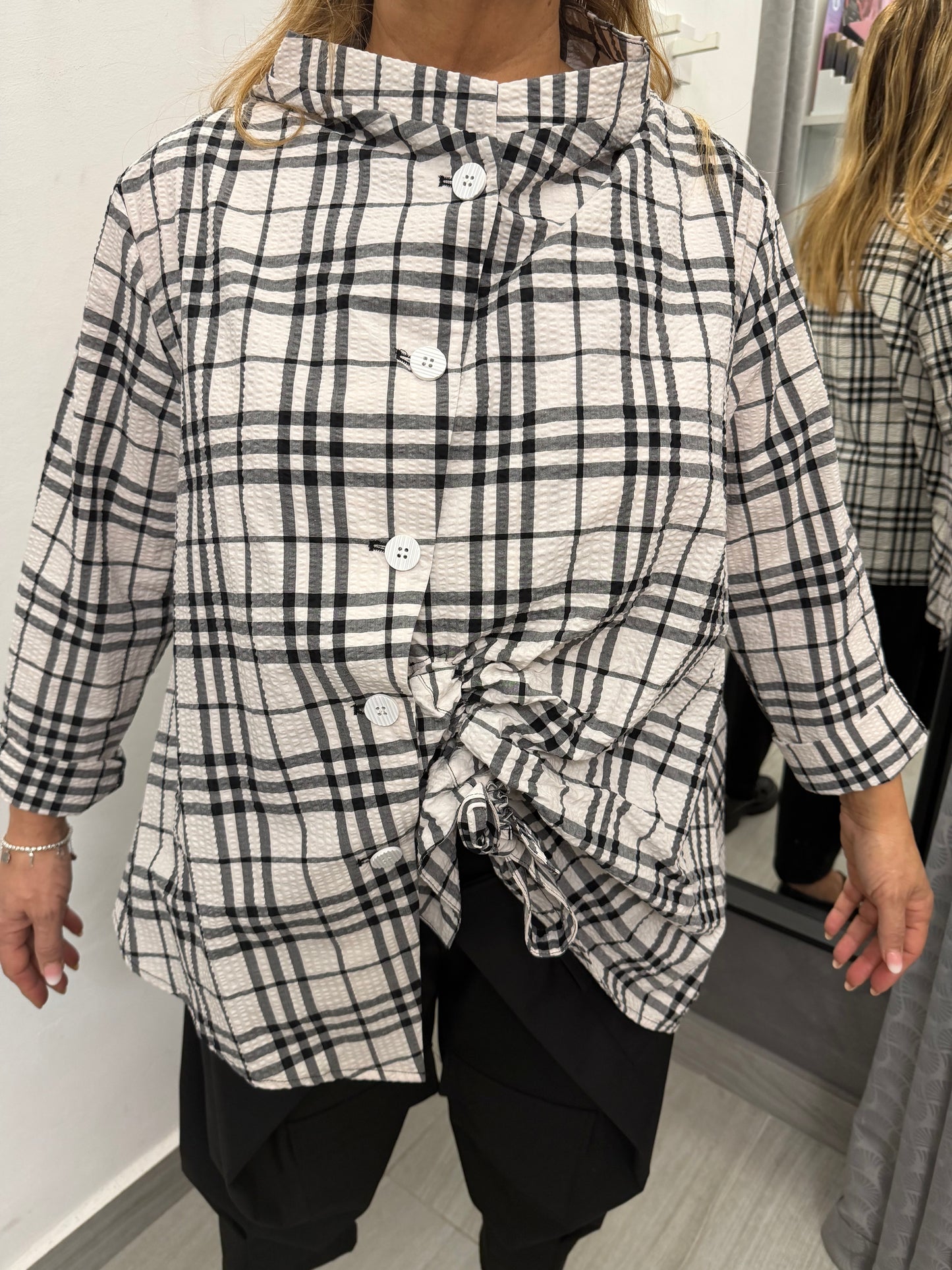 Camicia Wendy Clody Bianca/Nera