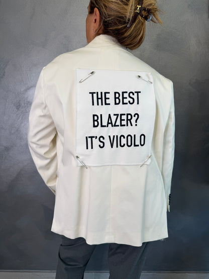 Giacca Bianca Vicolo