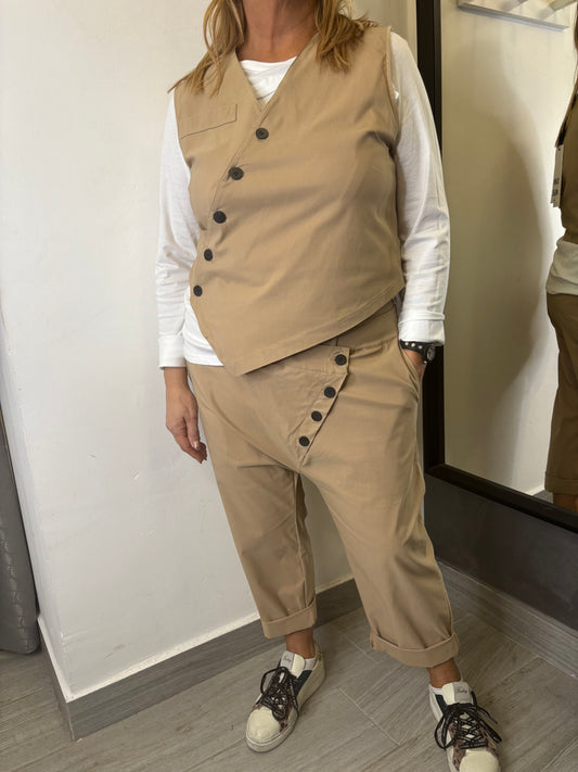 Pantalone Sun Jolly Beige Scuro