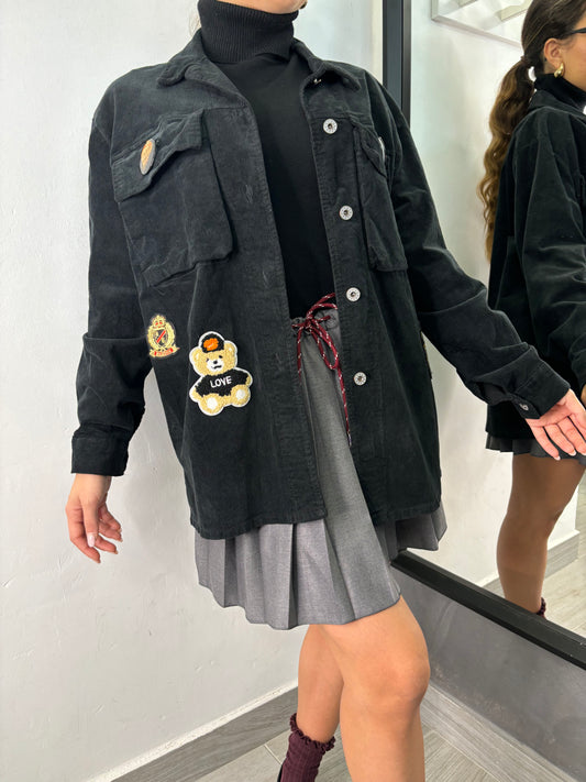 Camicia College Nera
