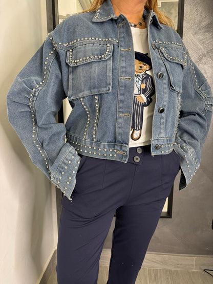 Giubbotto Jeans Shine
