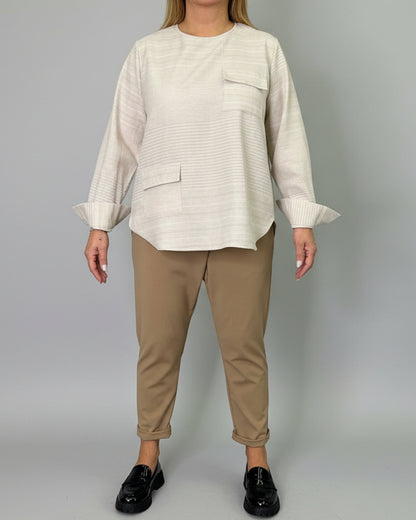 Pantalone Wendy Lulu’ Cammello