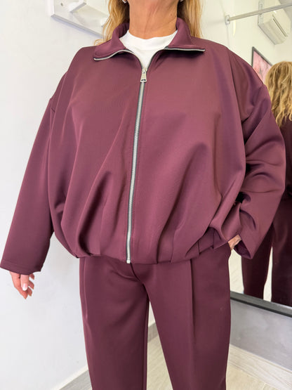 Giubbotto Micky Burgundi