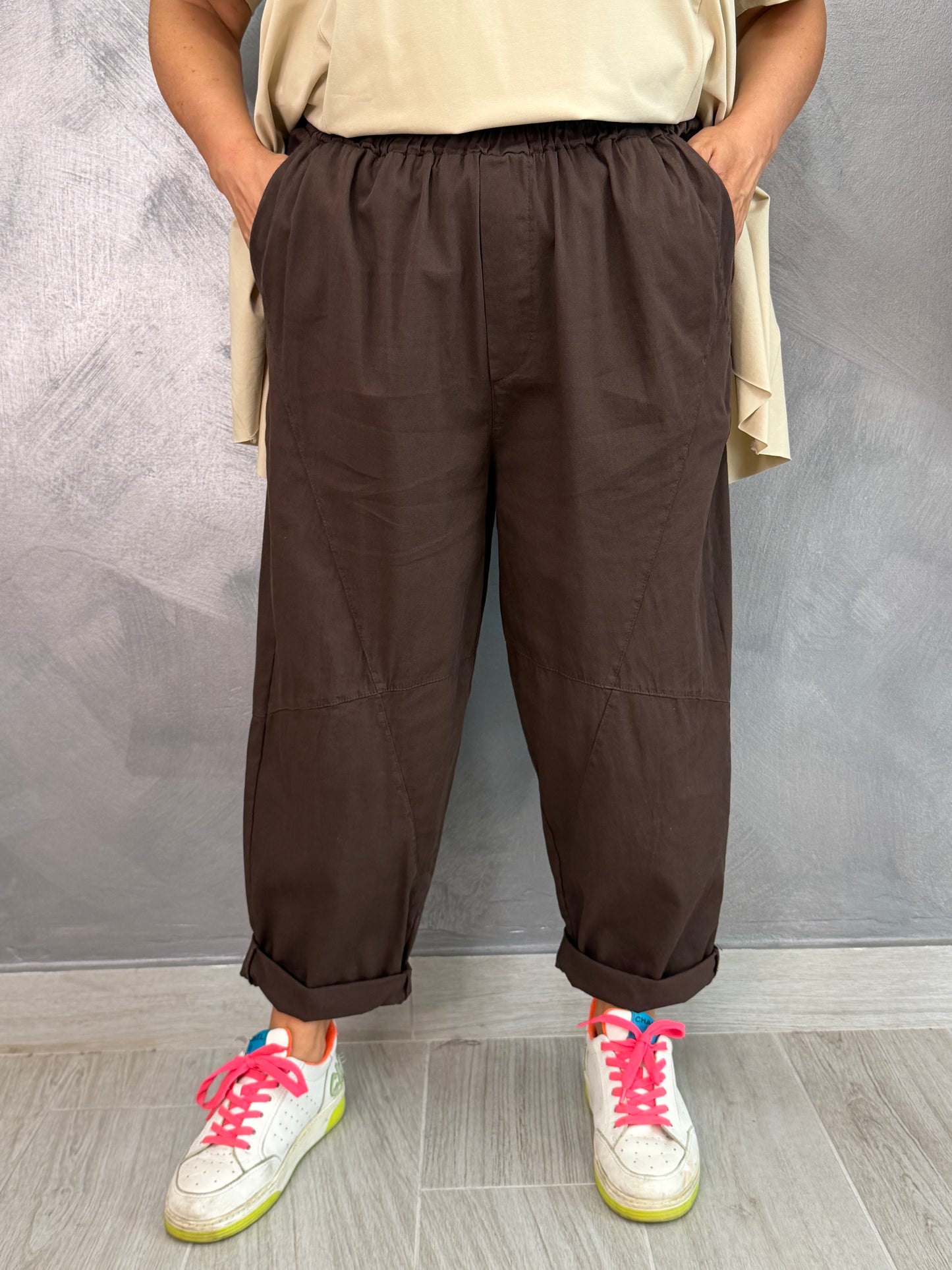 Pantalone 158C Alba Marrone