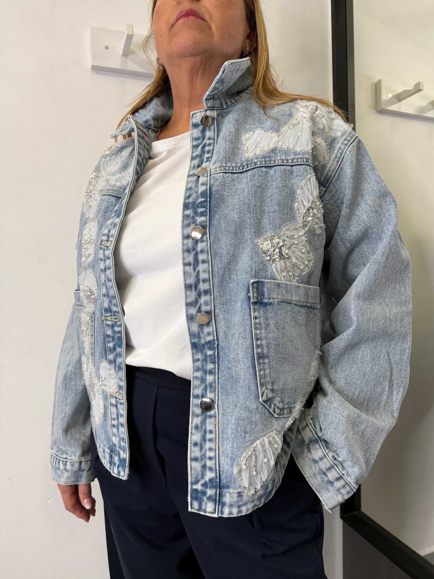 Giubbotto Jolanda Jeans Chiaro