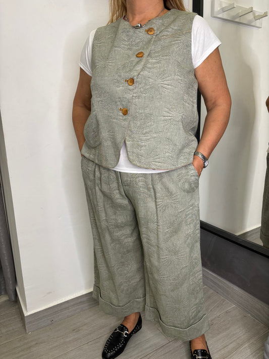 Gilet Wendy Evelin Verde