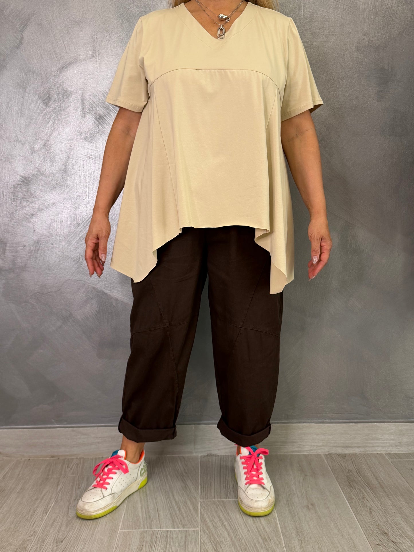 Pantalone 158C Alba Marrone