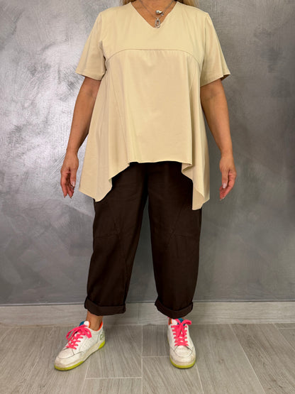 Pantalone 158C Alba Marrone